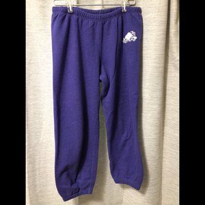 Roots Purple Capri Sweatpants